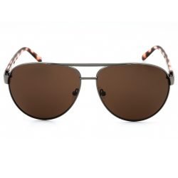 Alternative view of Calvin Klein, Lentes de Sol, Aviador, Unisex, CK19321S Gunmetal/Brown