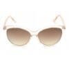 Calvin Klein, Lentes de Sol, Cat Eye, Mujer, CK19534S Crystal Beige/Brown - Imagen 2