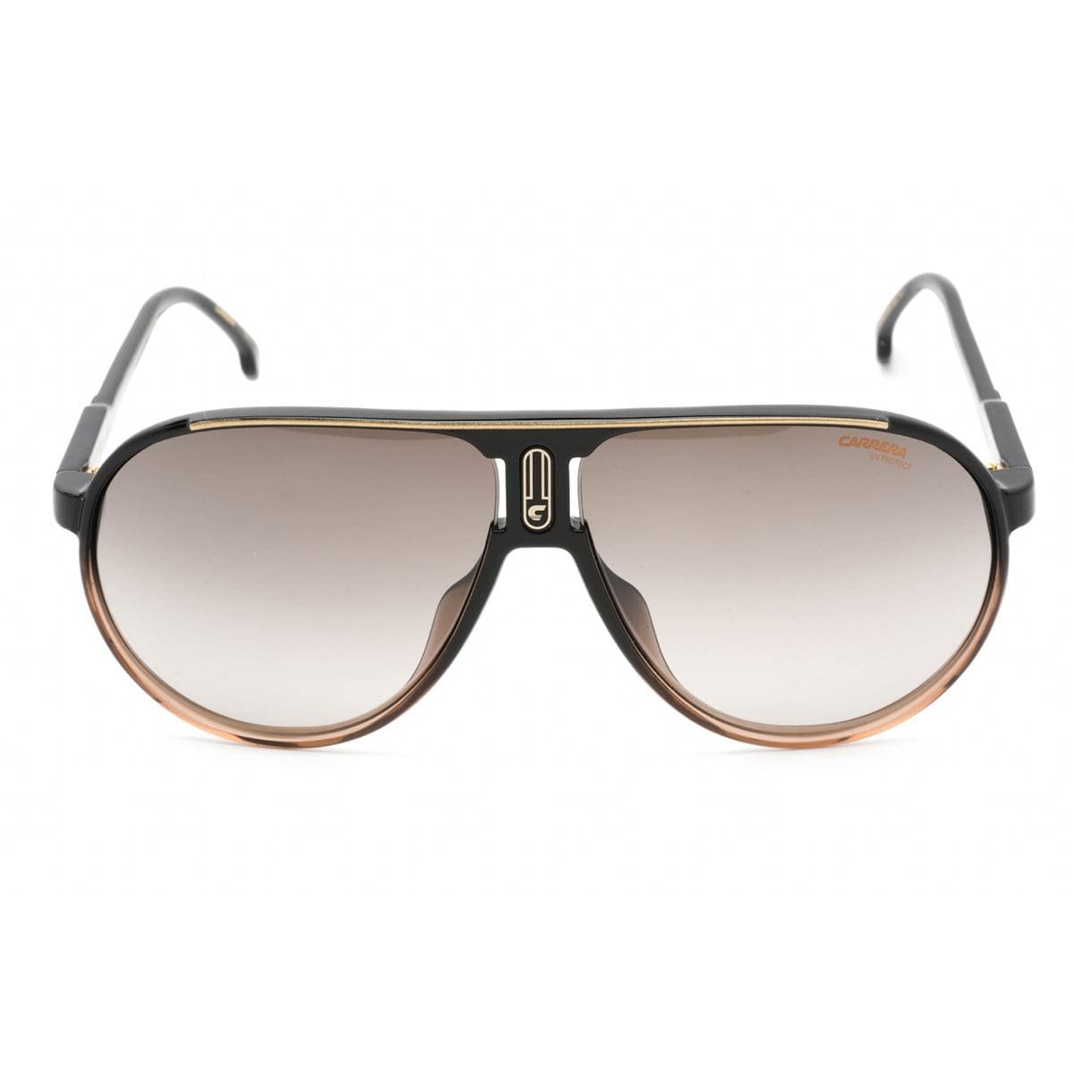 Carrera, Lentes de Sol, Aviador, Unisex, Champion 65/N Black / Brown - Imagen 2
