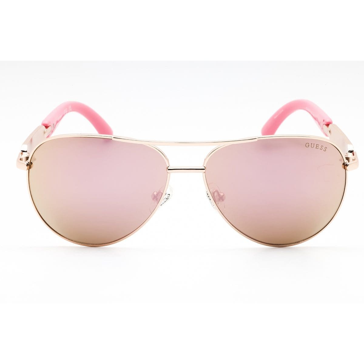 Guess, Lentes de Sol, Mujer, Aviador, GU7295 Shiny Rose Gold/ Brown - Imagen 2
