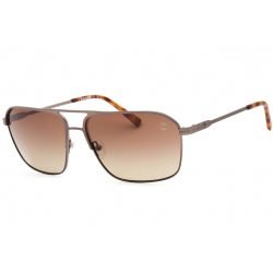 Timberland, Lentes de Sol, Rectangular, Unisex, 9316 Ruthenium / Brown