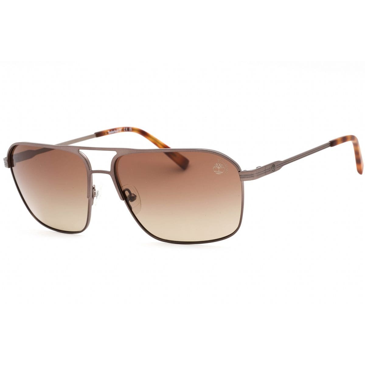 Timberland, Lentes de Sol, Rectangular, Uni, TB9316 Ruthenium / Brown