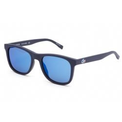 Lacoste, Lentes de Sol, Rectangular, Unisex, L929SEOG Blue/Blue