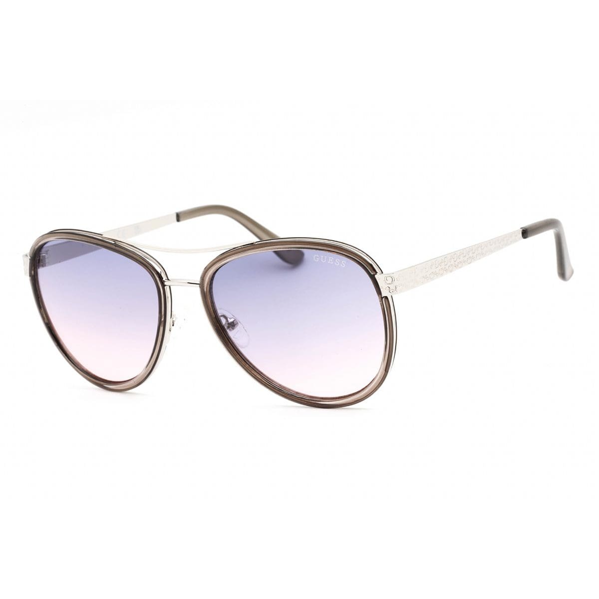 Guess, Lentes de Sol, Unisex, Aviador, GF6188 Grey/Smoke