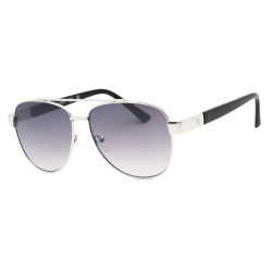 Guess, Lentes de Sol, Unisex, Aviador, GF5094 Nickel/Smoke