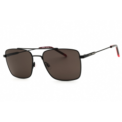 Hugo, Lentes de Sol, Rectangular, Hombre, HG 1177/S Matte Black/Brown