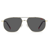 Hugo, Lentes de Sol, Rectangular, Hombre, HG 1207/S Matte Black/Brown - Imagen 2