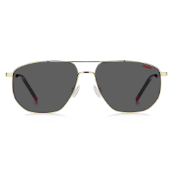 Alternative view of Hugo, Lentes de Sol, Rectangular, Hombre, HG 1207/S Matte Black/Brown