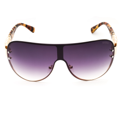 Alternative view of Guess, Lentes de Sol, Uni, Shield, GU00037 Gold/Smoke Havana Gradient
