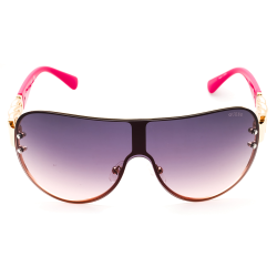 Alternative view of Guess, Lentes de Sol, Uni, Shield, GU00037 Gold/Smoke Rose Gradient