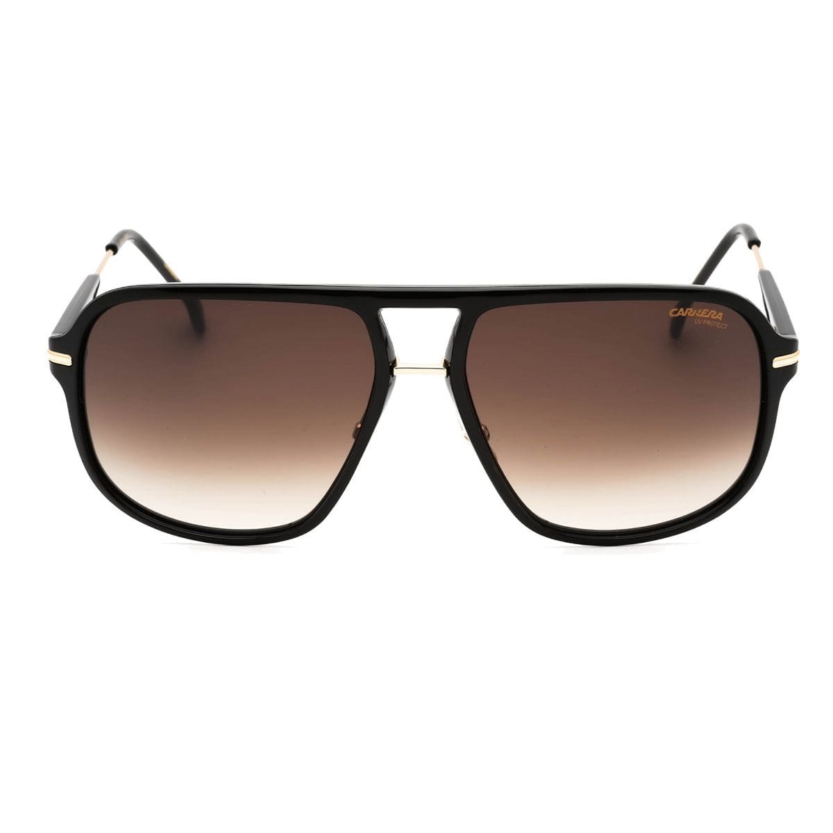 Carrera, Lentes de Sol, Aviador, Unisex, 296/S Black Gold/Brown SF - Imagen 2