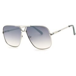 Guess, Lentes de Sol, Uni, Rectangular, GU00066 Shiny Nickeltin/Smoke