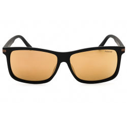 Alternative view of Polaroid, Lentes de Sol, Rectangular, Uni, 2075/S/X Matte Black/Grey Gold MLPZ