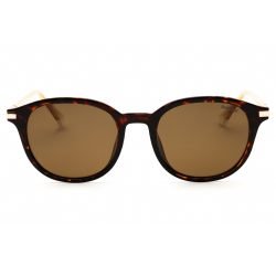 Alternative view of Polaroid, Lentes de Sol, Redondo, Uni, 4148/G/S/X Havana/Bronze PZ