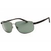 Timberland, Lentes de Sol, Rectangular, Unisex, TB9325 Gunmetal