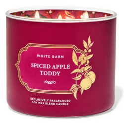 Vela Grande de 3 Pabilos Bath & Body Works Spiced Apple Toddy