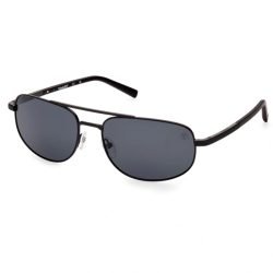 Timberland, Lentes de Sol, Rectangular, Unisex, TB9285 Matte Black/Black
