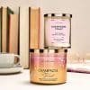 Vela 227gr de 1 Pabilo Bath & Body Works Champagne Toast - Imagen 5