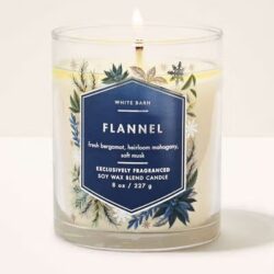 Vela 227gr de 1 Pabilo Bath & Body Works Flannel