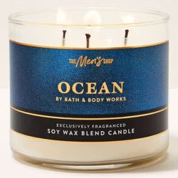 Vela Grande de 3 Pabilos Bath & Body Works Ocean