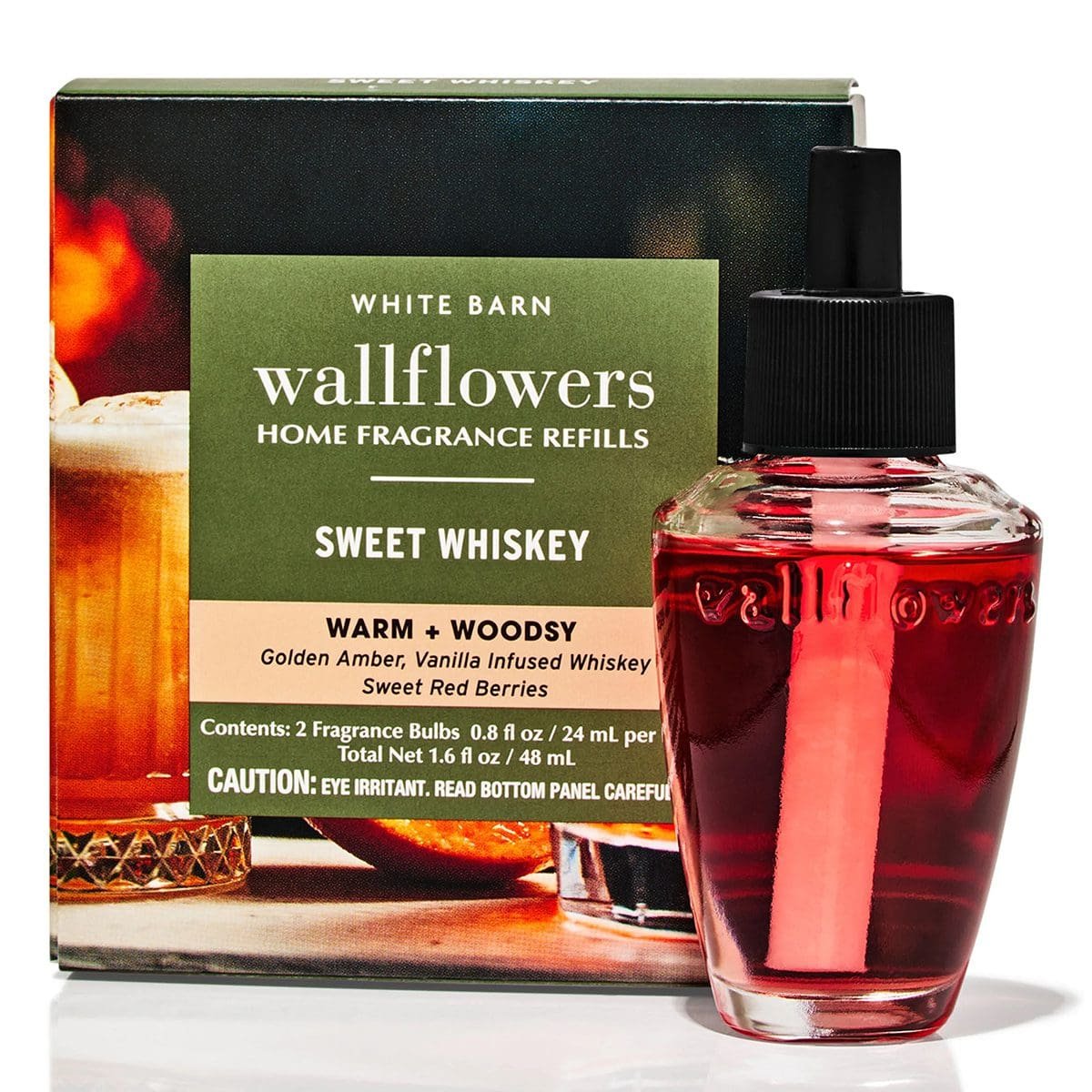 2 Aromatizantes Wallflowers Bath & Body Works Sweet Whiskey