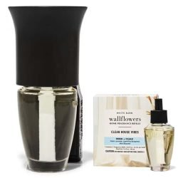 Difusor Eléctrico, Bath & Body Works, Wallflowers Sencillo Negro con 2 Refill