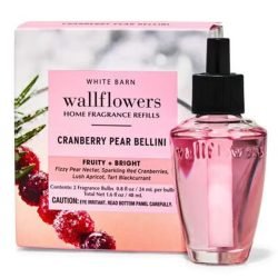 2 Aromatizantes Wallflowers, Bath & Body Works, Cranberry Pear Bellini