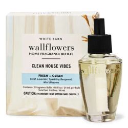 2 Aromatizantes Wallflowers, Bath & Body Works, Clean House Vibes