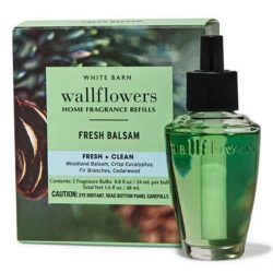 2 Aromatizantes Wallflowers, Bath & Body Works, Fresh Balsam