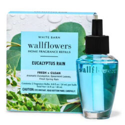 2 Aromatizantes Wallflowers, Bath & Body Works, Eucalyptus Rain
