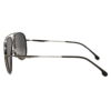 Carrera, Lentes de Sol, Redondos, Unisex, 295/S Black / Dark Grey - Imagen 6