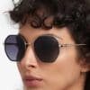 Carrera, Lentes de Sol, Redondos, Unisex, 3029/S Green HRN / Dark Grey - Imagen 5