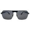 Ermenegildo Zegna, Lentes de Sol, Rectangulares, Unisex, 0210 Gunmetal / Smoke - Imagen 2
