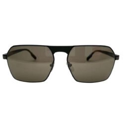 Alternative view of Ermenegildo Zegna, Lentes de Sol, Rectangulares, Unisex, 0210 Gunmetal / Roviex