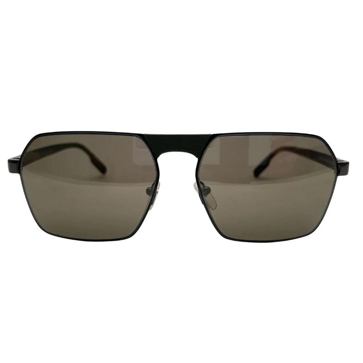 Ermenegildo Zegna, Lentes de Sol, Rectangulares, Unisex, 0210 Gunmetal / Roviex - Imagen 2