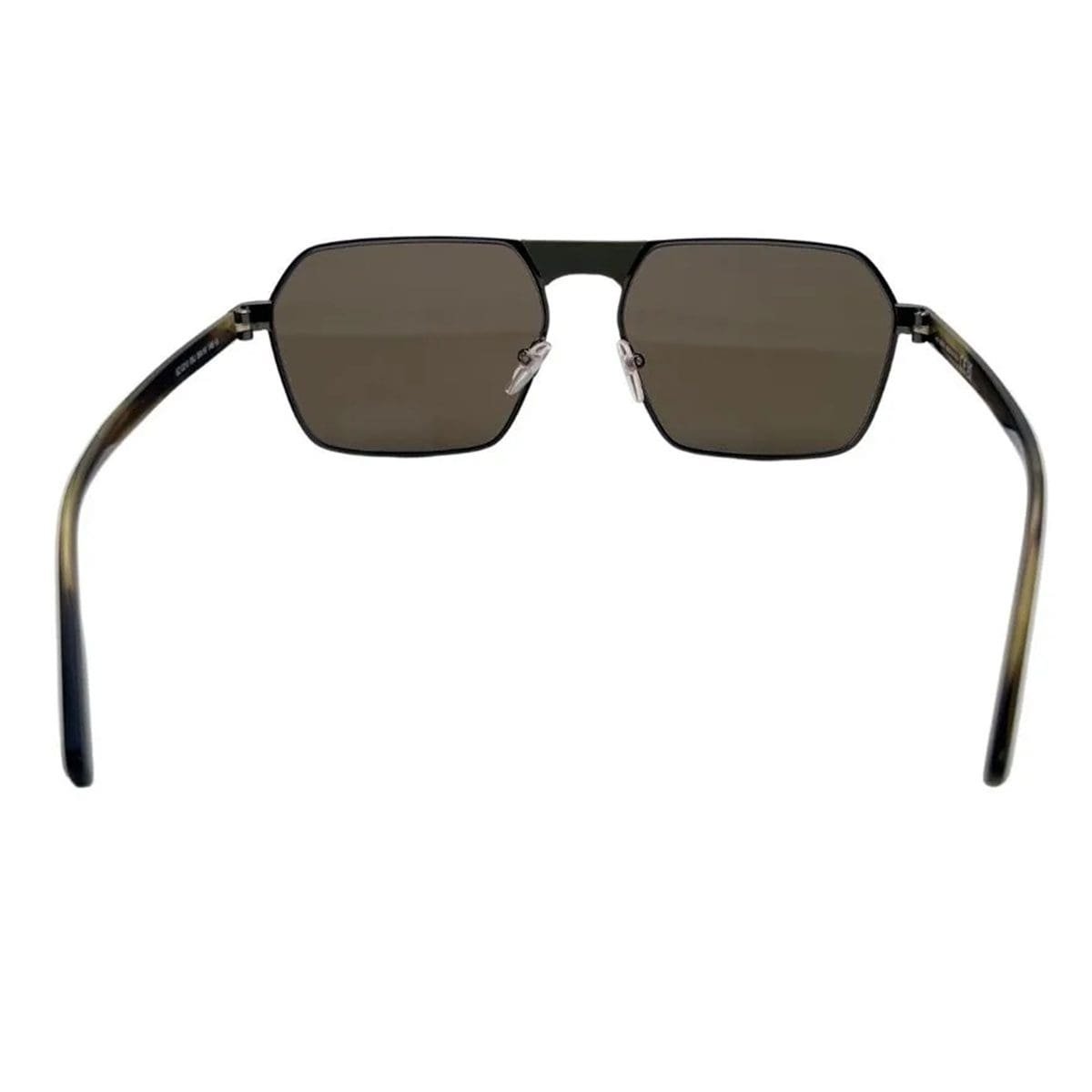 Ermenegildo Zegna, Lentes de Sol, Rectangulares, Unisex, 0210 Gunmetal / Roviex - Imagen 3