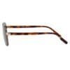 Ermenegildo Zegna, Lentes de Sol, Rectangulares, Unisex, 0210 Gold / Brown - Imagen 4