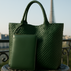 Alternative view of Bolso Tejido de alta costura Francesa, Bolso de Hombro, Joia 001-020