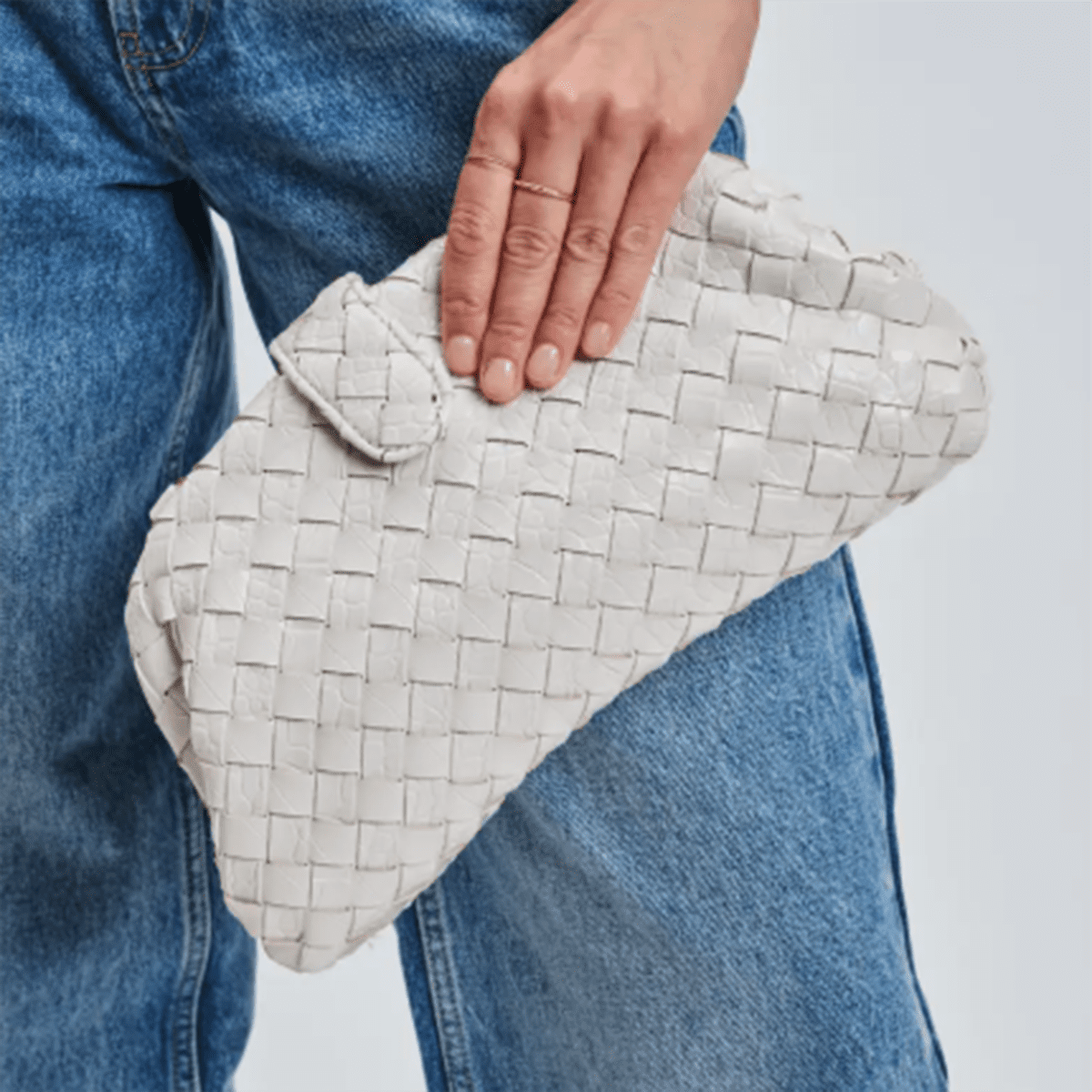 Bolso Tejido de alta costura Francesa, Bolso de Hombro GiGi, Joia 001-005 - Imagen 6
