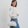 Bolso Tejido de alta costura Francesa, Bolso de Hombro GiGi, Joia 001-005 - Imagen 5