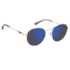 Polaroid, Lentes de Sol, Redondo, Uni, 2144/G/S/X Gold / Blue - Imagen 3