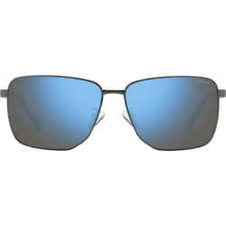 Alternative view of Polaroid, Lentes de Sol, Redondo, Uni, 2143/S/X Grey / Blue