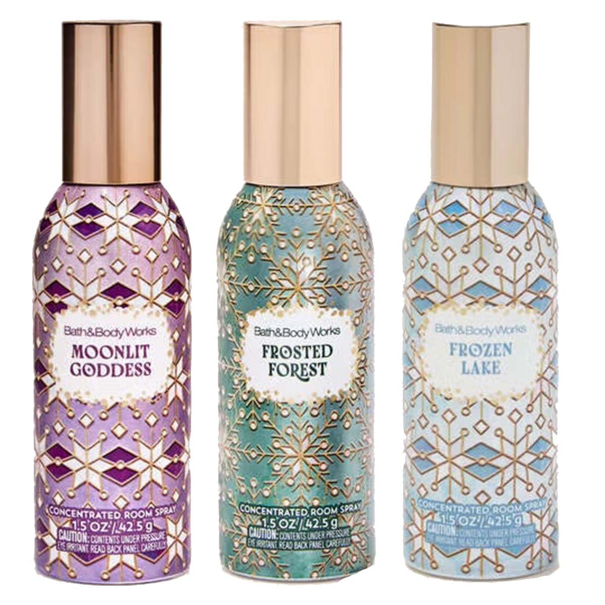 3 Aromatizante de Habitación, Bath & Body Works, Room Spray Premium 309