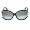 Ferragamo, Lentes de Sol, Redondo, Mujer, SF600S Black / Grey - Imagen 2