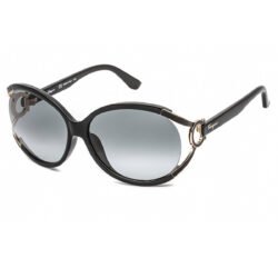 Ferragamo, Lentes de Sol, Redondo, Mujer, SF600S Black / Grey