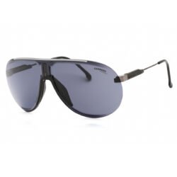 Carrera, Lentes de Sol, Redondos, Unisex, Super Champion Ruthenium Black / Gray