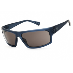 Harley Davidson, Lentes de Sol, Rectangular, Hombre, HD0983X Matte Blue / Smoke