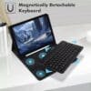 Funda Teclado Para Samsung Galaxy Tab S9 Fe /tab S9 - Imagen 5