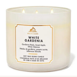 Vela Grande de 3 Pabilos Bath & Body Works White Gardenia