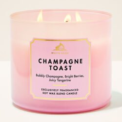 Vela Grande de 3 Pabilos Bath & Body Works Champagne Toast